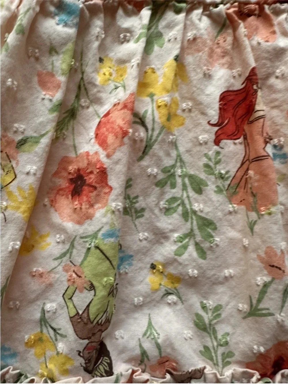 Girls Disney Princess Dress 5t Floral Tiered Sundress in Soft Pink